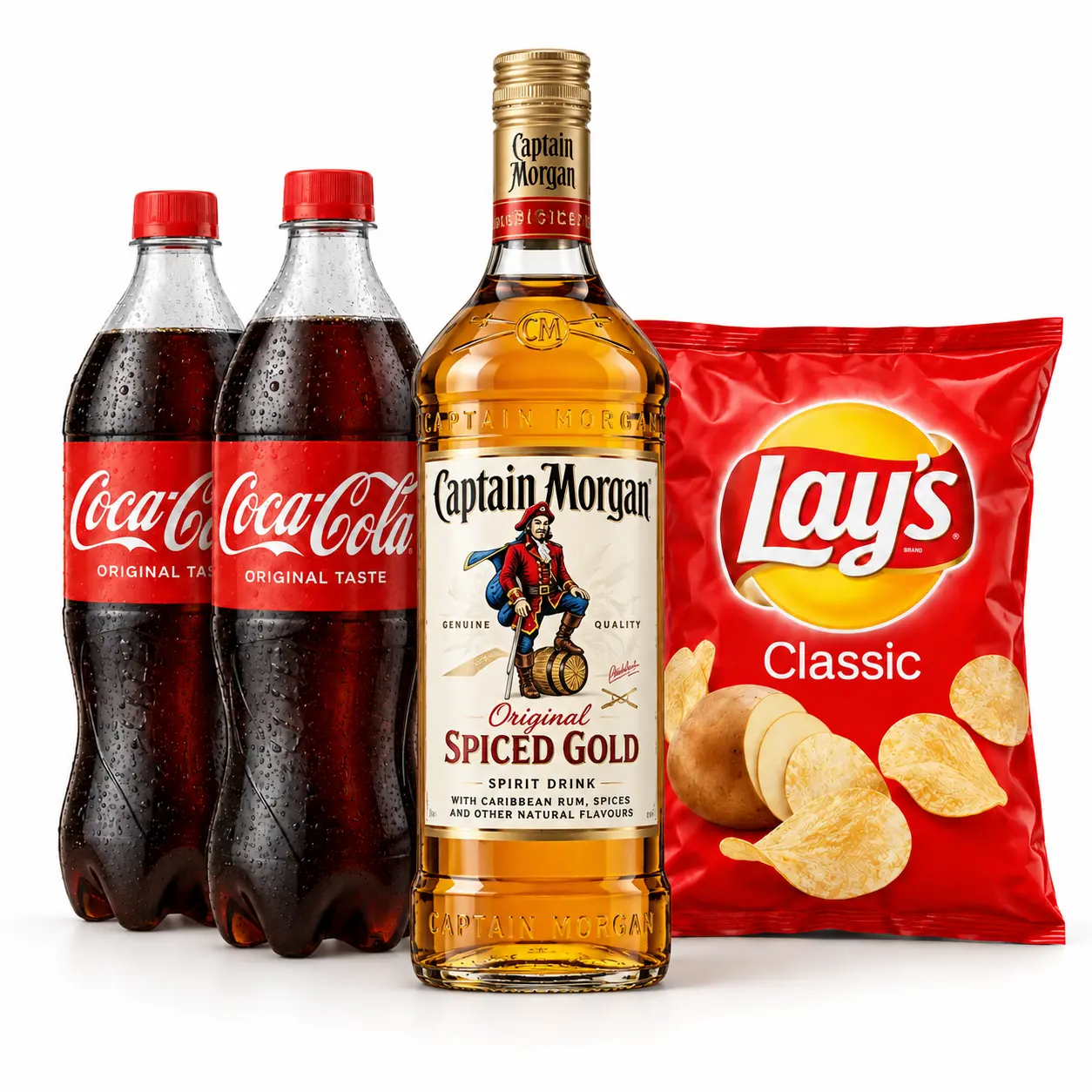 Formule Captain Morgan + Coca