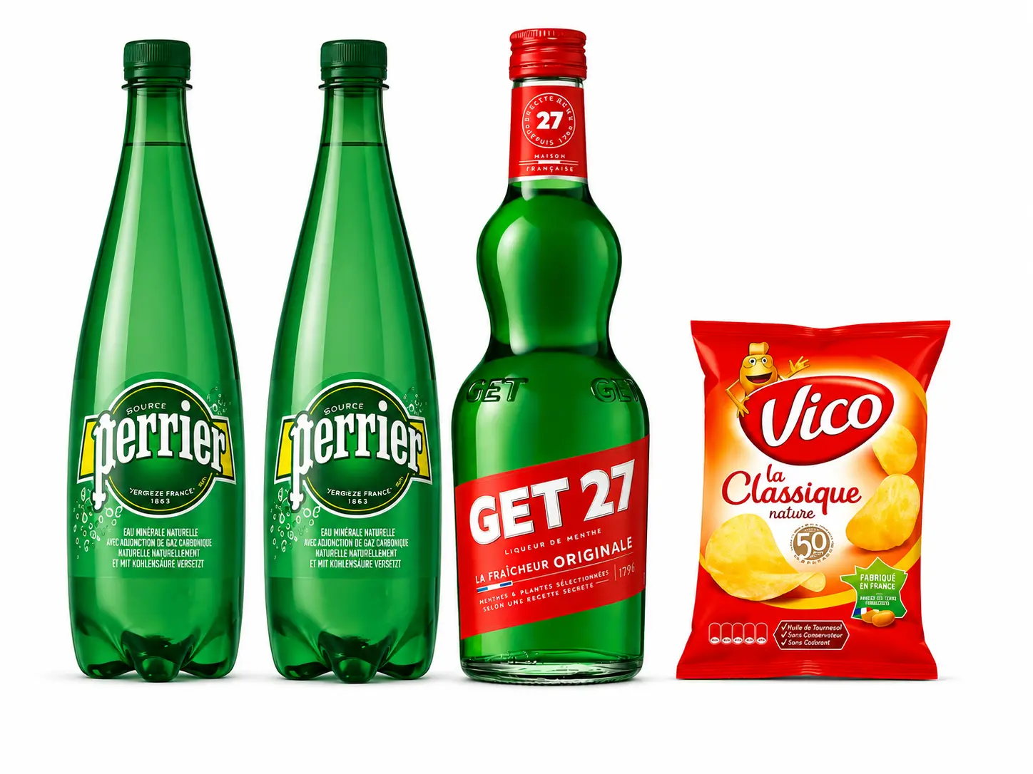 Formule Get27 + Perrier
