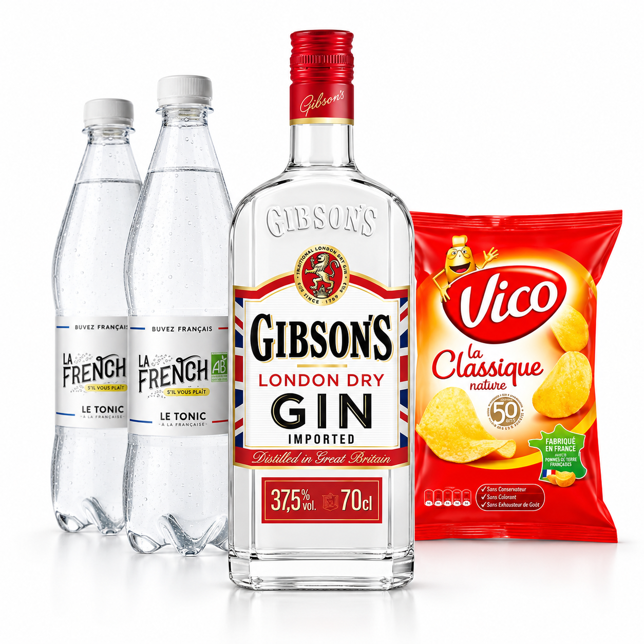 Formule Gibson's + Tonic