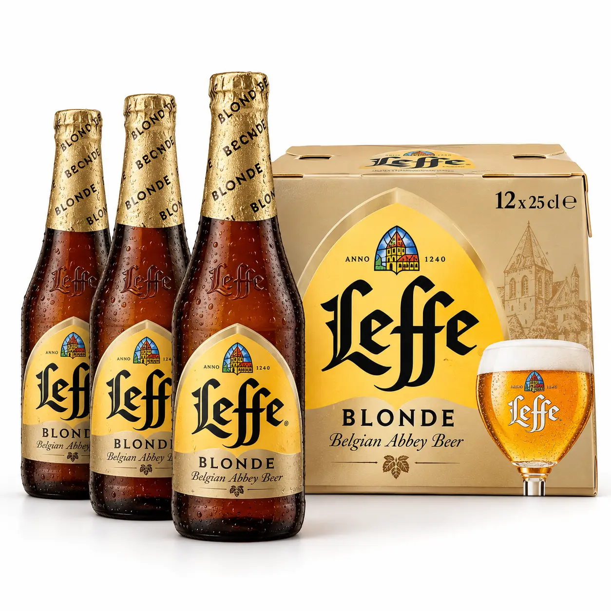 Leffe 12 × 25cl