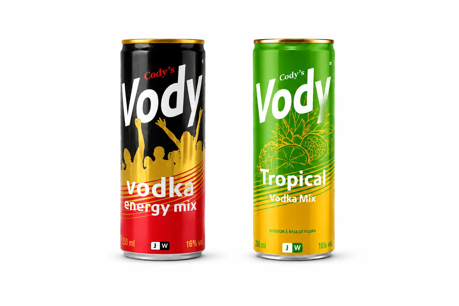Vody Mix / Tropical 18% 25cl